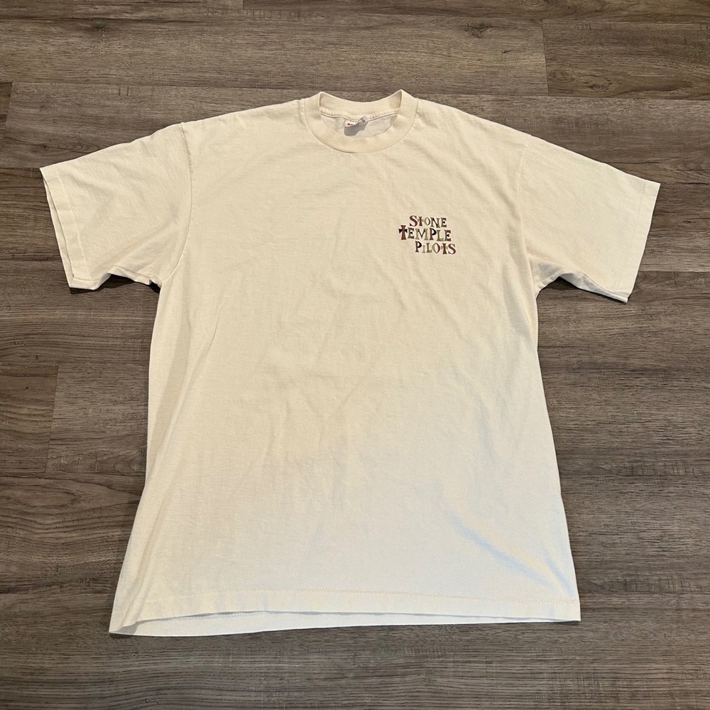 Vintage 1996 Stone Temple Pilots T-Shirt XL North American Tour Band Concert 90s